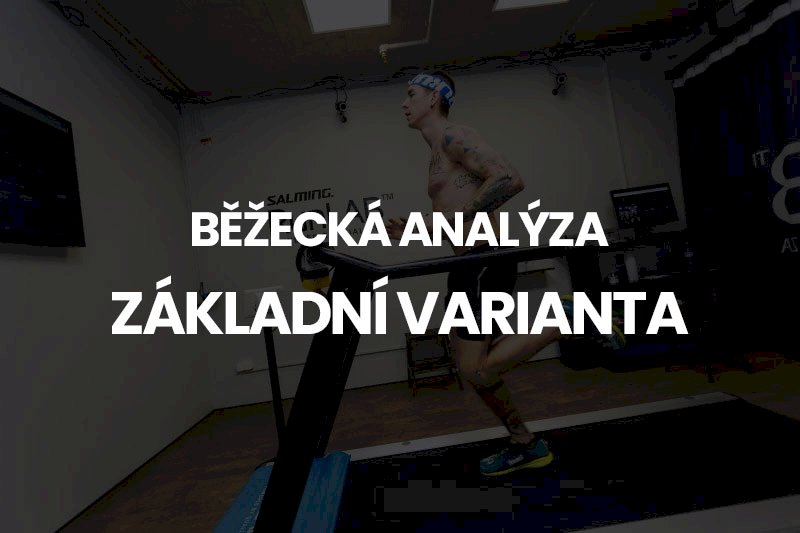 Salming RunLab analýza - ZÁKLADNÍ varianta